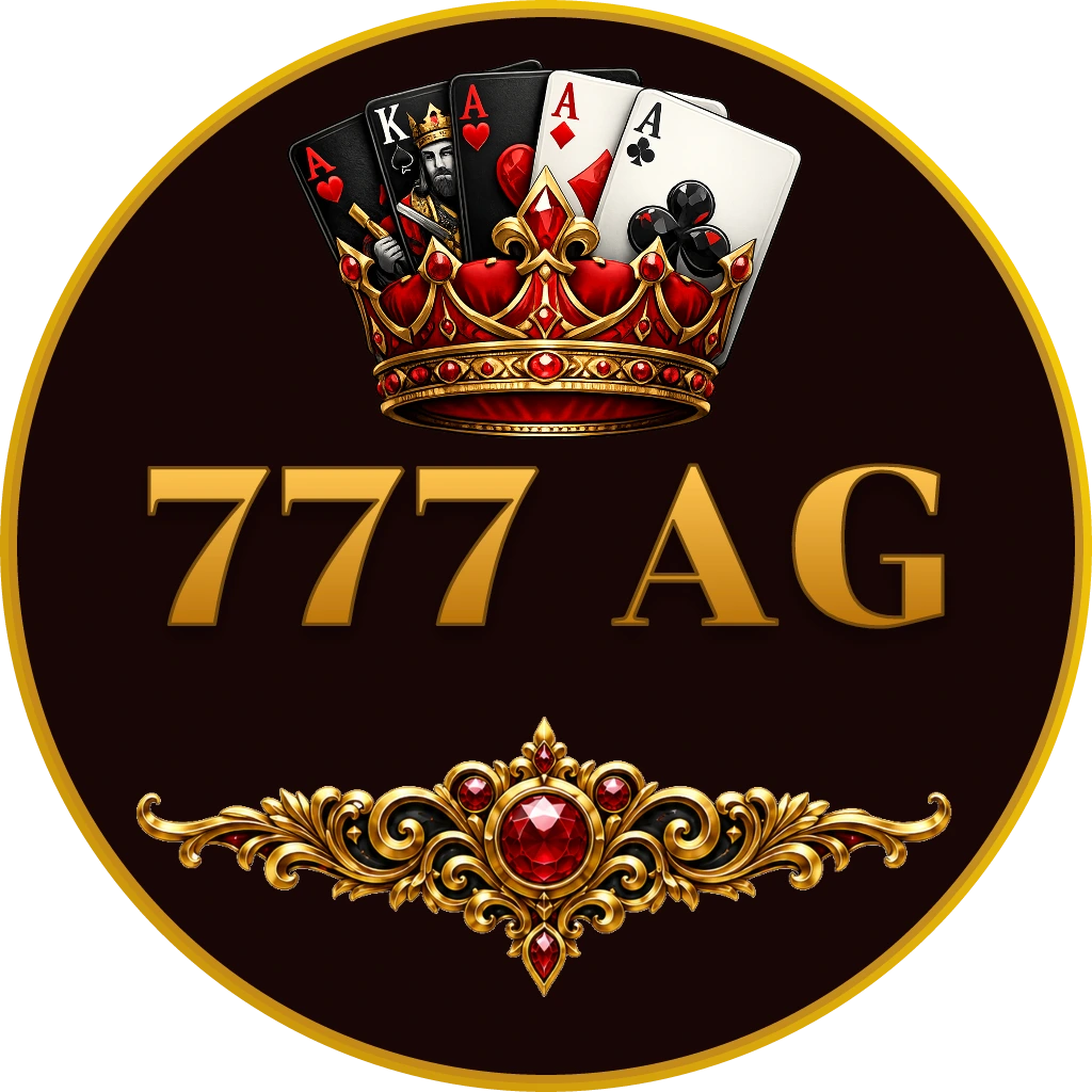 Pramugari kasino bergaya dalam gaun berkilau berpose di depan roda roulette yang terang dengan chip kasino beterbangan yang menyoroti keseruan kasino 777 AG di Indonesia